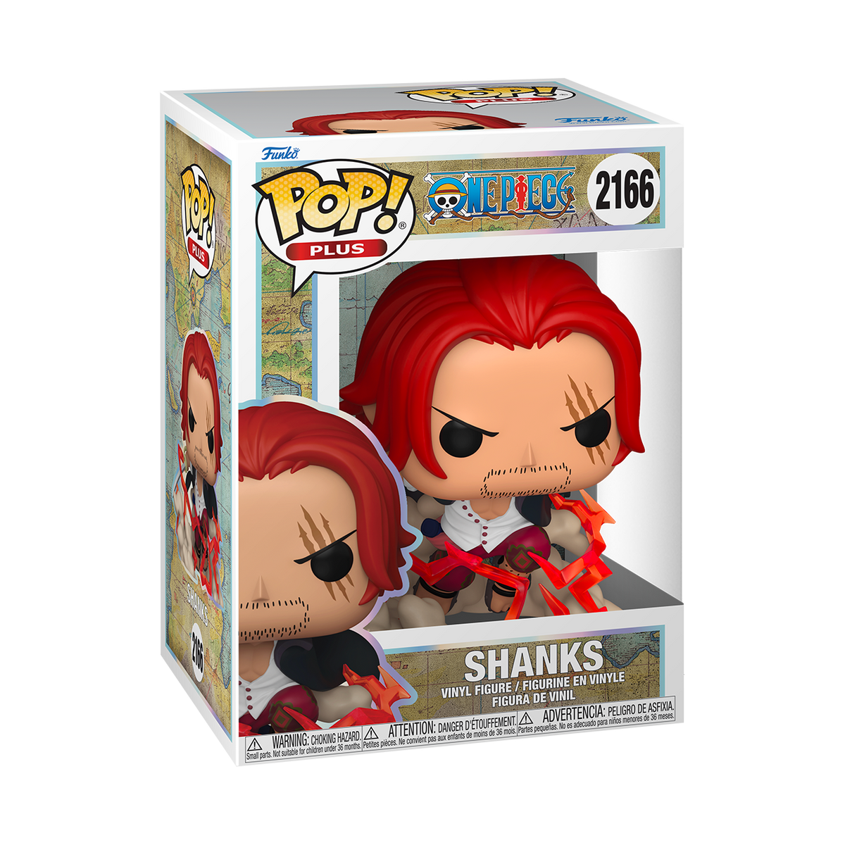 Funko POP One Piece - Shanks (Haki des Rois) 2166 Edition Spéciale