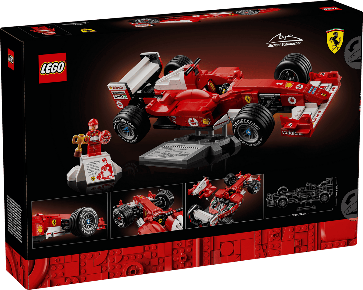 LEGO - Ferrari F2004 et Michael Schumacher