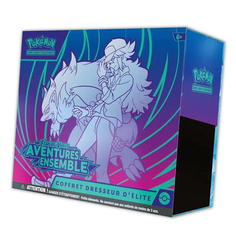 (Scellé) Jeu de cartes Pokémon - Elite Trainer Box Écarlate et Violet 09 – Aventures Ensemble
