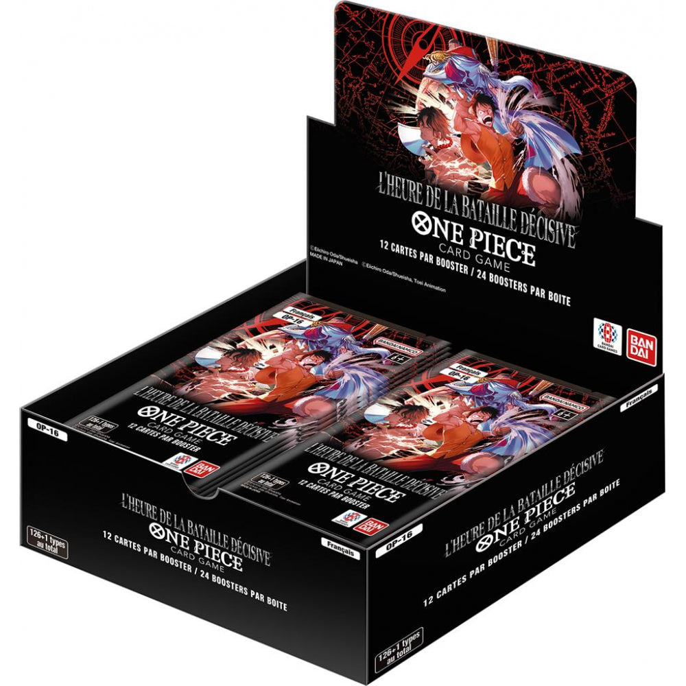 (Scellé) Jeu de Cartes One Piece - Display OP16 - L'Heure de la Bataille Décisive (FR)