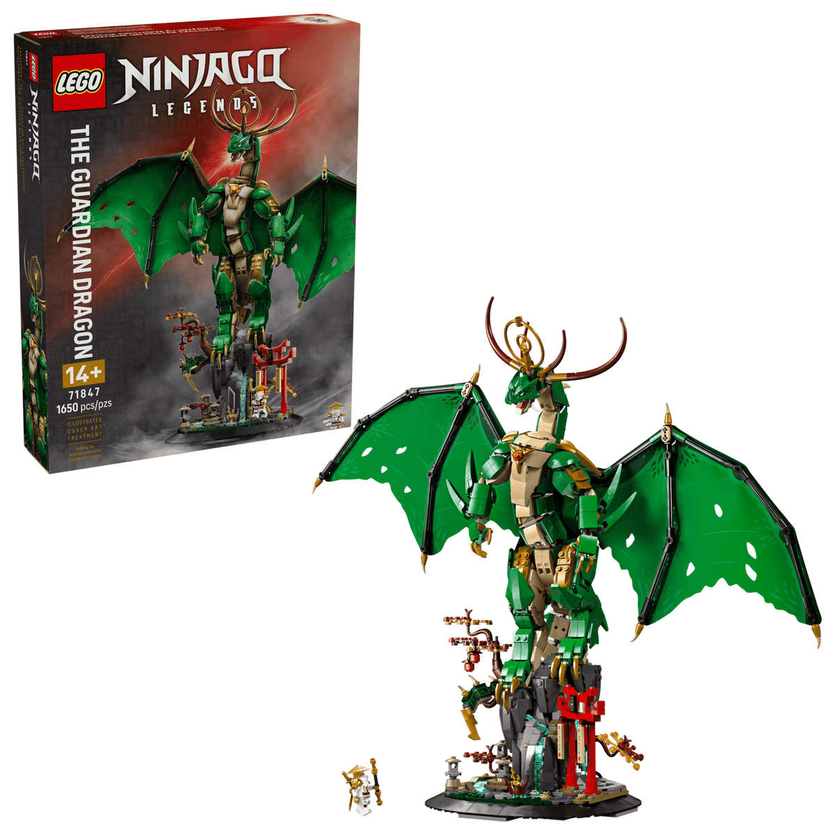 LEGO - Le dragon gardien