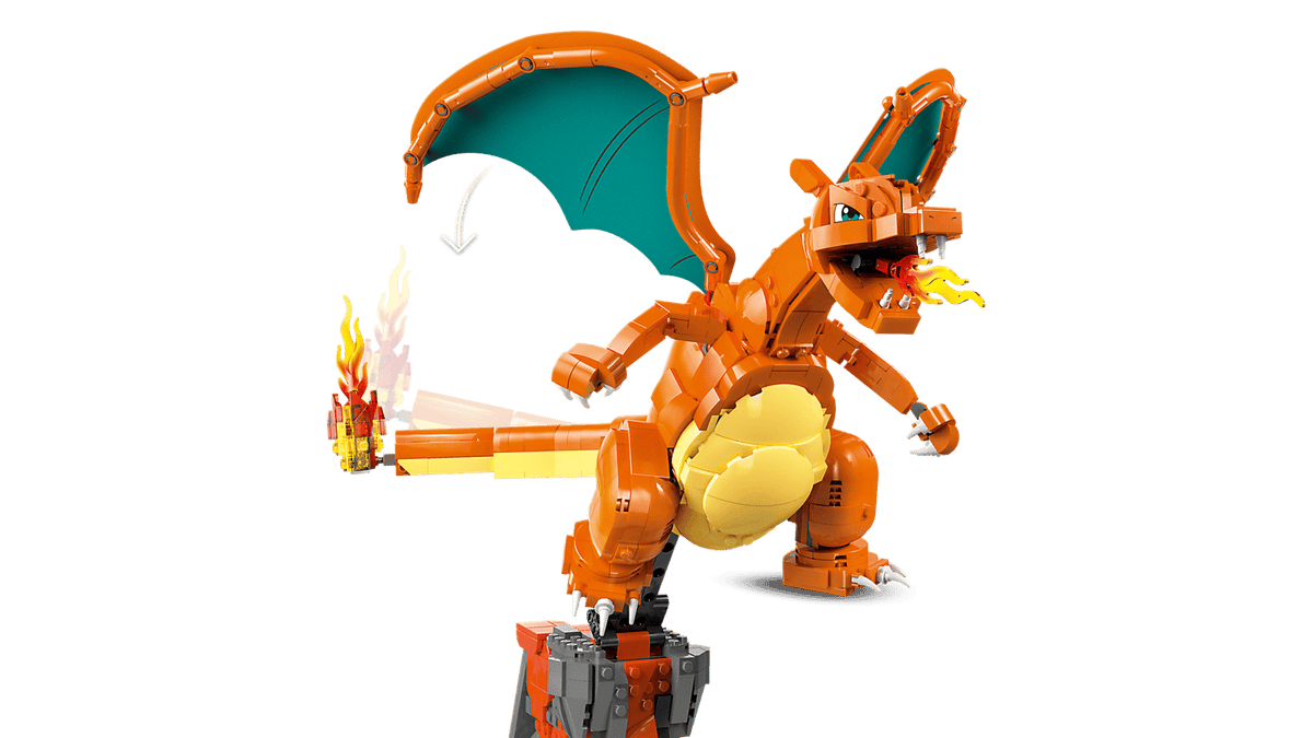 LEGO - Florizarre, Dracaufeu et Tortank