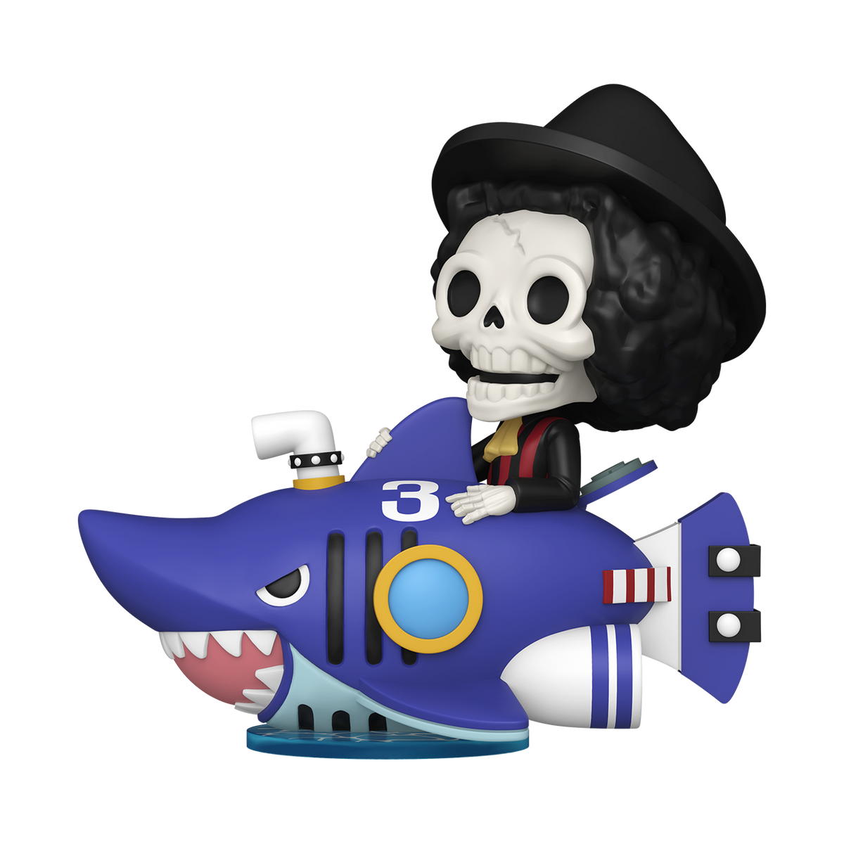 Funko POP One Piece - Brook Avec Le Sous-Marin Shark 141 Edition Limitée