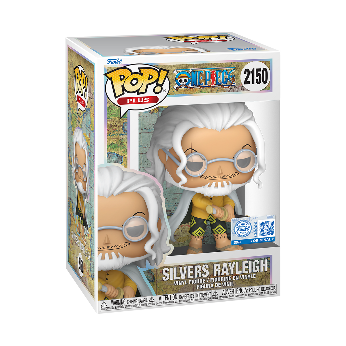 Funko POP One Piece - Plus Silvers Rayliegh 2150
