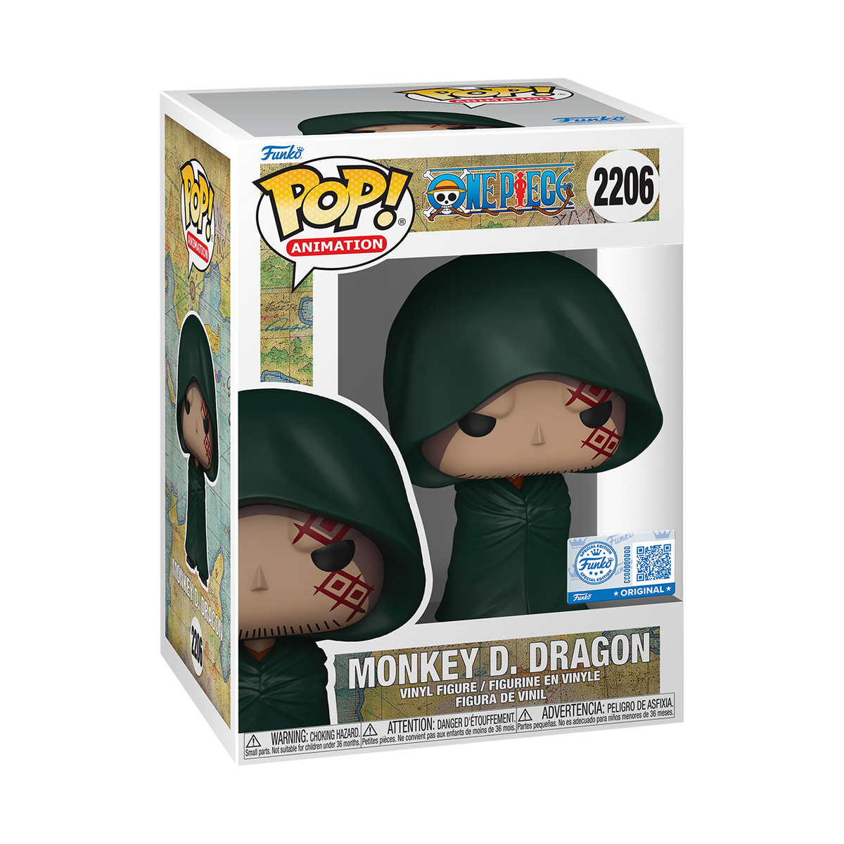 Funko POP One Piece - Monkey D. Dragon 2206