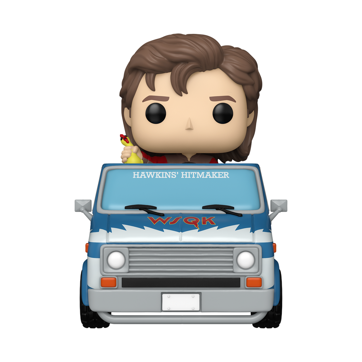 Funko POP Stranger Things - Rides Steve avec le Van Squawk 138