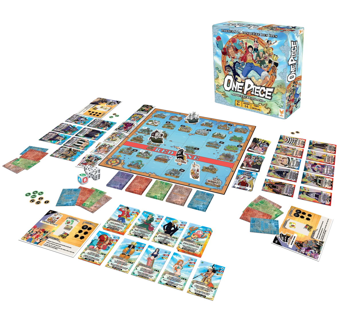 Jeu De Société One Piece - Adventure Island