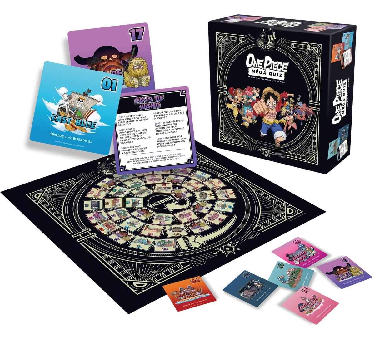 Jeu De Société One Piece - Méga Quizz